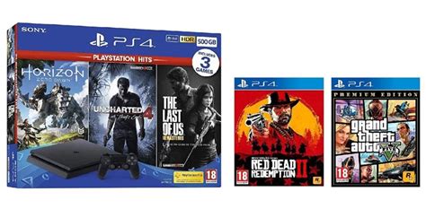 PS4 with 5 blockbuster games is £230 at Amazon | VGC