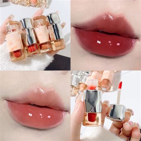 Kobeleen Lip Gloss Water Gloss Mirror Surface Lip Glaze Velvet Matte Mist Lip Tint Natural Nude