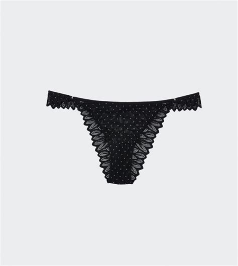 Buy LC Waikiki Lace Detail Bikini Brief In Black 6thStreet UAE