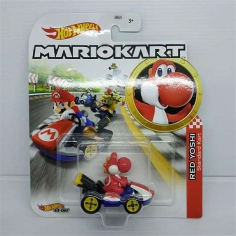 Hot Wheels Mario Kart Yoshi Standard Kart At Jonathan Landseer Blog