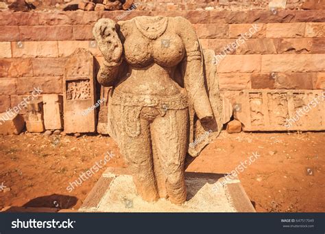 Figure Ancient Naked Woman Made Stone Stock Photo Shutterstock