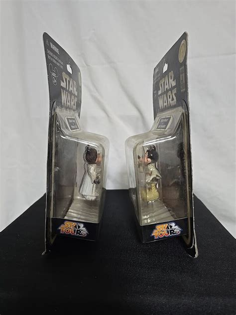 Disney Parks Star Wars Star Tours Mickey Minnie Luke Leia Figure Lot