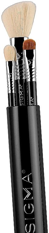 Sigma Beauty Essential Trio Brush Set Set Pennelli Trucco In Custodia