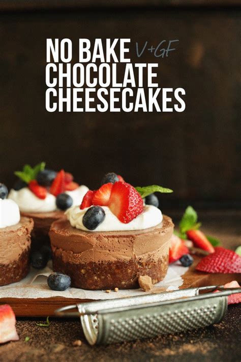 Vegan Chocolate Cheesecake Minimalist Baker Recipes