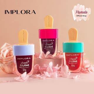 Jual Ml New Bpom Implora Cheek Lip Tint Es Krim Bibir Liptint