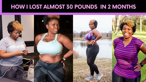 How I Lost Almost 30 Pounds In 2 Months Alexandriawill Youtube