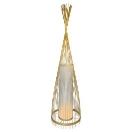 VT-3100 WOODEN FLOOR LAMP WITH RATTAN LAMPSHADE E27 HOLDER D:400*1000MM ...