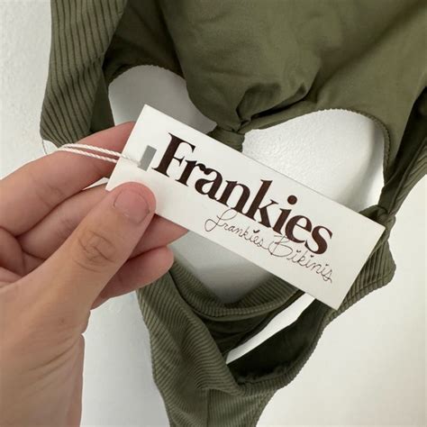 Frankie S Bikinis Swim Nwt Frankies Bikini Olive One Piece Swimsuit Poshmark