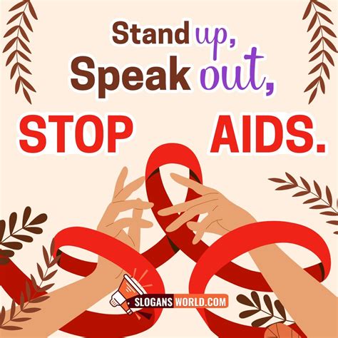 Aids Awareness Slogans Slogans World