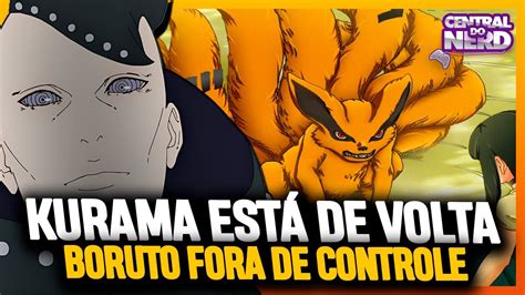 Urgente Boruto Vortex Cap Kurama Voltou Atrav S Da Himawari E