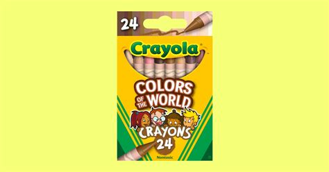 Crayola Releases New Crayons That Feature Extensive Skin Tone Shades