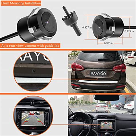 Reverse Backup Camera Raayoo L Hd Degree Wide View Angle