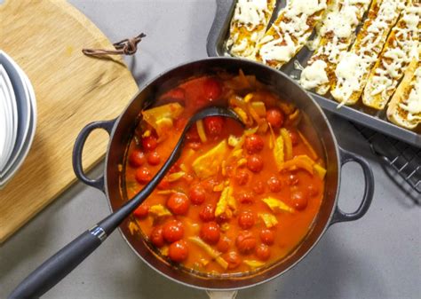 Sicilian Style Fish Soup With Cheesy Sundried Tomato And Olive Breadsticks