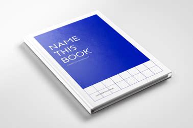 Минималистичные мокапы книги для печати | Renderforest