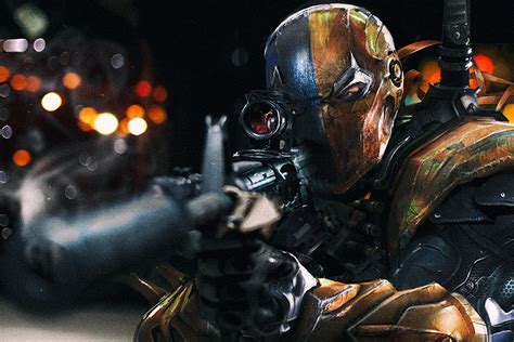 Deathstroke Rifle Comics Poster My Hot Posters