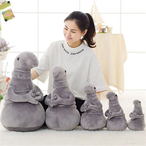 New Hot Waiting Plush Toy Zhdun Meme Tubby Gray Blob Zhdun Plush Doll