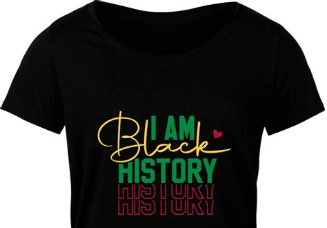 I Am Black History Echo Text 1865 Juneteenth Tshirt Design Free Svg