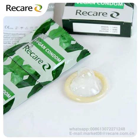 Organic Vegan Condoms With Free Sample Recare Sex Free OEM Custom