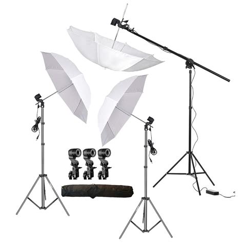 Hiffin E Point Studio Single Holder Kit Umbrella White Studio