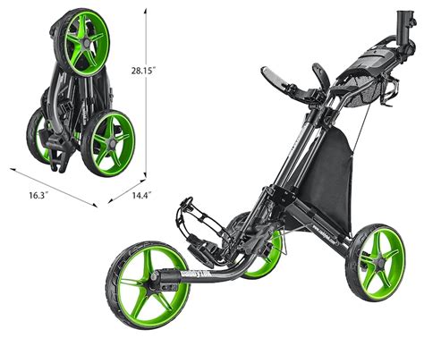 Golf Push Cart Caddytek Caddylite 3 Wheel Ez Tour