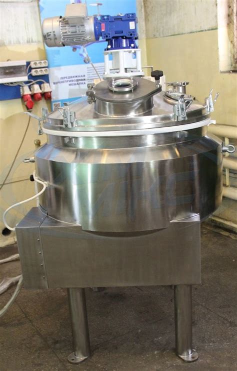Варочный котел 250л. с якорной мешалкой: цена, купить - ХімМікс