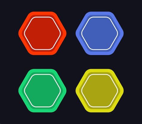 Premium Vector Blank Badges