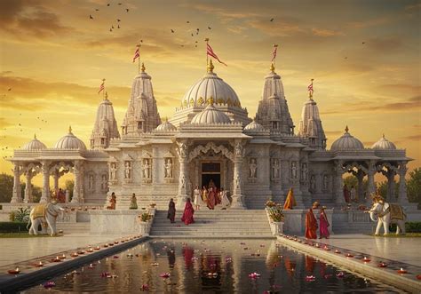 swaminarayan temple art architecture  detailed exploration india