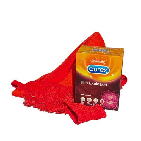 DUREX FUN EXPLOSION MY VARIETY ZESTAW PREZERWATYW 40SZT MIX RÓŻNE