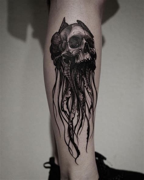 Horror Tattoo in 2024 | Scary tattoos, Sleeve tattoos, Feminine tattoos