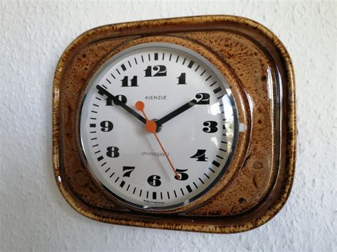 Kienzle Küchenuhr Wanduhr Keramik wall clock kitchen clock Etsy