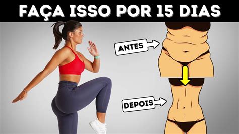 8 Min Abdominal Em PÉ Para Eliminar Gordura Da Barriga 10 Abdominais