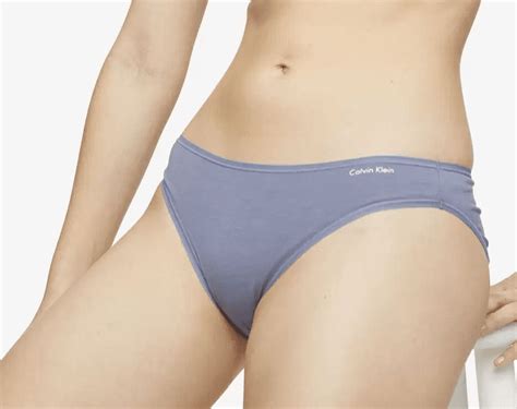 Calvin Klein Dark Gray Form Cotton Blend Bikini Panty Us Small Walmart