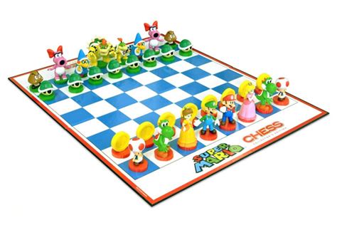 Super Mario Chess Set The Awesomer
