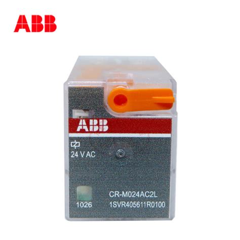 abb miniature plug-in interface relay; cr-m024dc2 – koeedmro