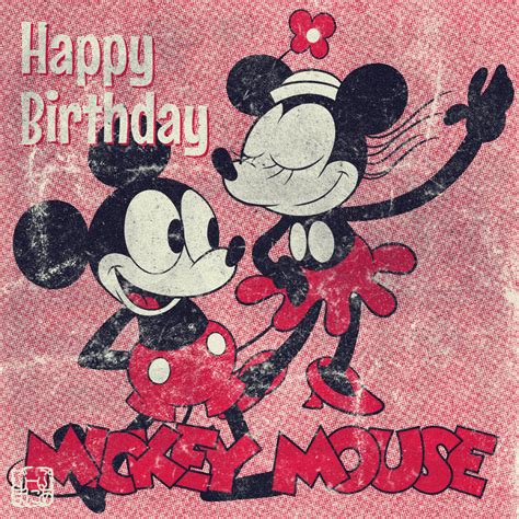 Happy Birthday Mickey And Minnie By Boopmania On Deviantart