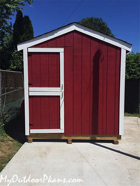 DIY 8x10 Shed | MyOutdoorPlans