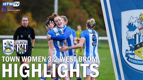 ⚽ Highlights Huddersfield Town Women 3 2 West Brom Women Youtube