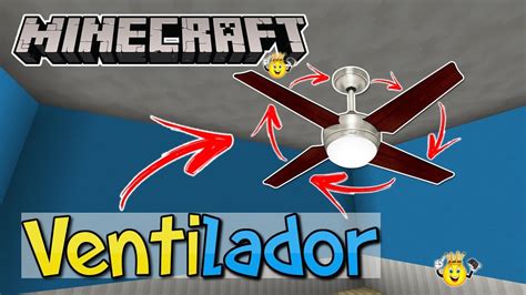 Como Fazer Ventilador Realista Que Funciona No Minecraft YouTube