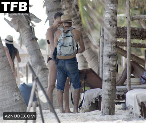 Stacy Keibler Sexy Seen Wearing A Bikini At The Beach In Tulum AZNude