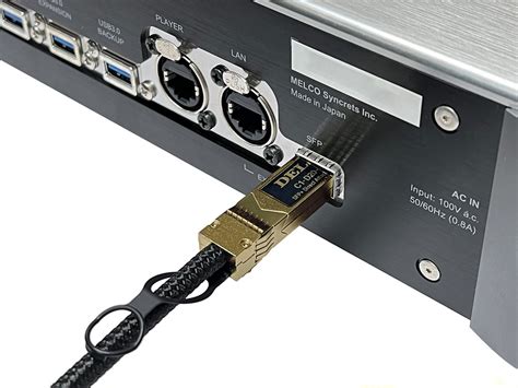 メルコシンクレッツが、世界初のオーディオ専用SFP LANケーブル「C1-D20-J」を11月下旬に発売する。ハイエンドネットワークオーディオ ...