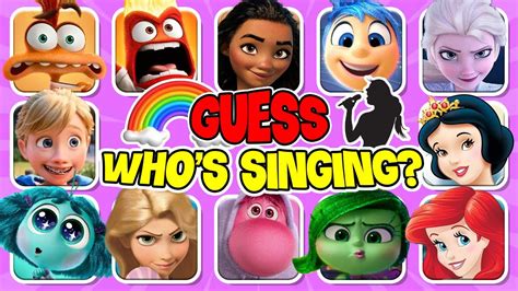 Guess WHO S SINGING Among The 240 ICONIC DISNEY Characters Compilation