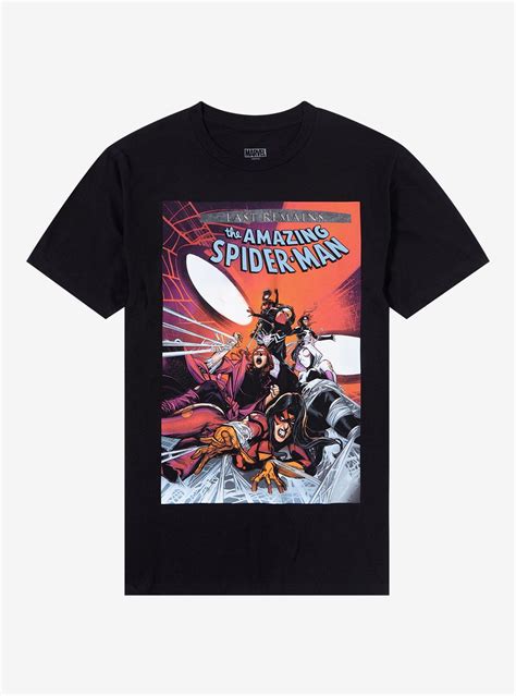 Hot Topic Marvel The Amazing Spider Man Last Remains Comic Cover T Shirt Hawthorn Mall