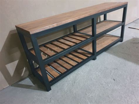 Обувница из профильной трубы своими руками - 69 фото