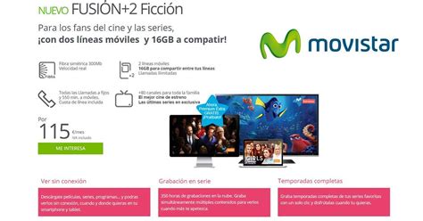 Así queda la oferta de Movistar con los nuevos paquetes Fusión