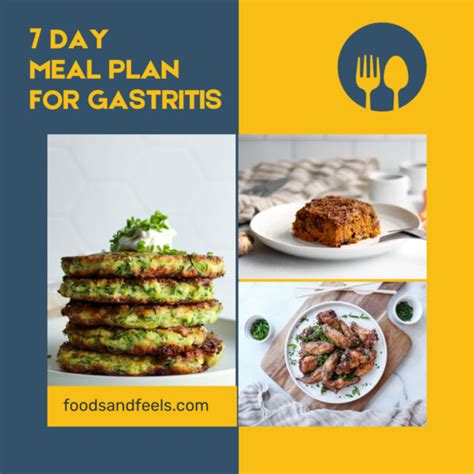 7 Day Meal Plan For Gastritis Pdf ⋆ Foods Feels