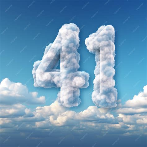 Premium Photo | Vibrant Blue Sky With Hyperdetailed Clouds Shaped Like