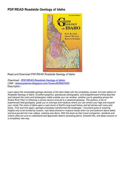 Pdfread Roadside Geology Of Idaho Pdfread Roadside Geology Of Idaho