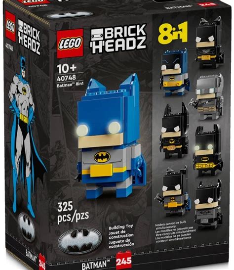 Lego Brickheadz Batman In Figure Dc Comics Summer July Set