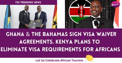 Ghana Signs Visa Waiver Agreement With Bahamas