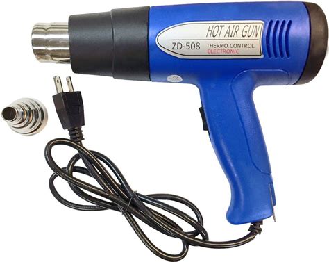W Adjustable Hot Air Heat Gun Amazon